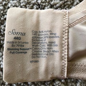 Soma Bra 44G